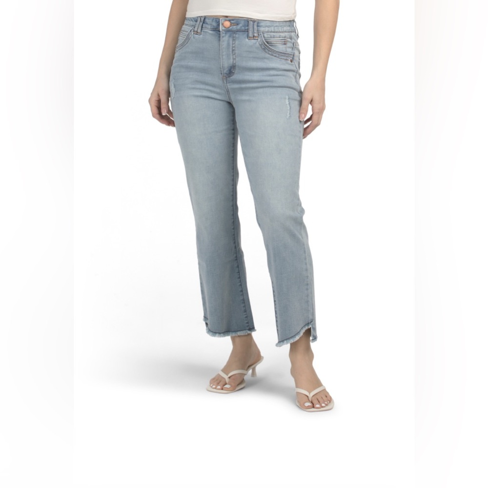 Democracy AB Technology Light Blue Cropped Jeans Modern Fit